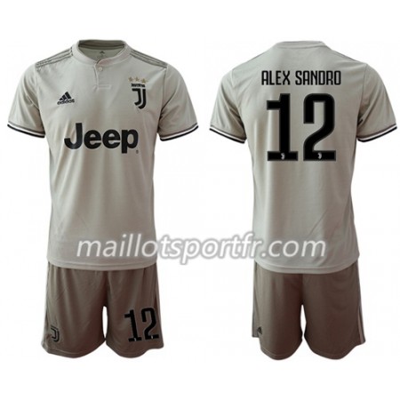 Maillot de Foot Juventus Alex Sandro 12 Enfant Extérieur 2018/19